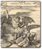 Christian battles Apollyon